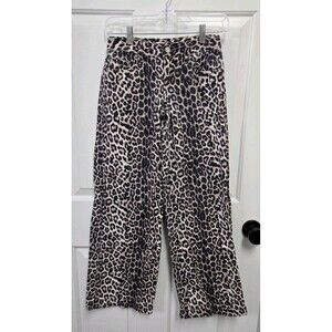 PacSun Casey Low Rise Baggy Jeans leopard print SZ 23